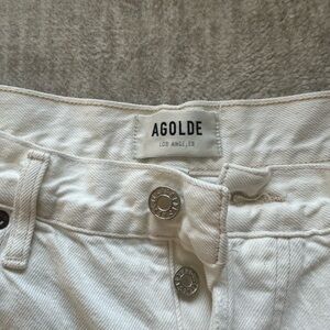 Ahold Parker Long Shorts in White. Barely worn.